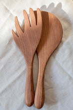 Load image into Gallery viewer, Wild Cherry Small Fork Salad Set by Jonathan&#39;s Spoons
