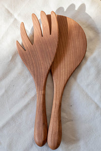 Wild Cherry Small Fork Salad Set by Jonathan's Spoons