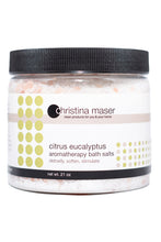Load image into Gallery viewer, Citrus Eucalyptus Aromatherapy Bath Salts by Christina Maser Co.
