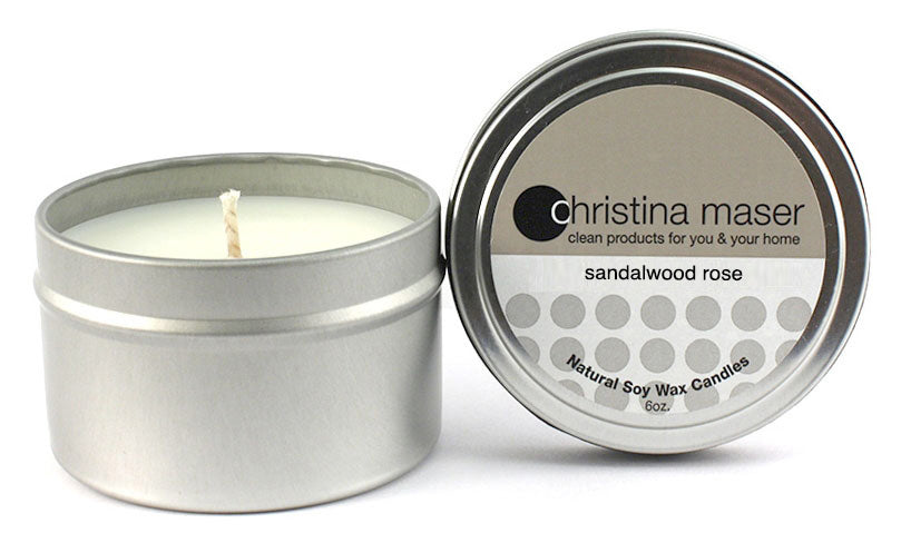 Sandalwood Rose - Soy Wax Candles | Christina Maser Co.