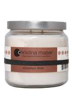 Load image into Gallery viewer, Christina Maser Co. Cinnamon Stick soy wax candle 16 oz glass jar