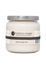 Load image into Gallery viewer, Christina Maser Co. Black Ginger Tea 16 oz. glass jar
