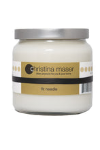 Load image into Gallery viewer, Christina Maser Co. Fir Needle Soy Wax Candle 16 oz glass jar.