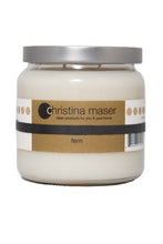 Load image into Gallery viewer, Christina Maser Co. Fern Soy Wax Candle 16 oz. glass jar.