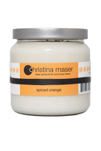 Load image into Gallery viewer, Christina Maser Co. Spiced Orange Soy Wax Candle 16 oz glass jar.