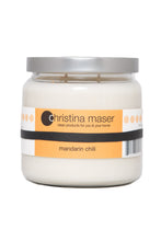 Load image into Gallery viewer, Christina Maser Co. Mandarin Chili Soy Wax Candle 16 oz glass jar.