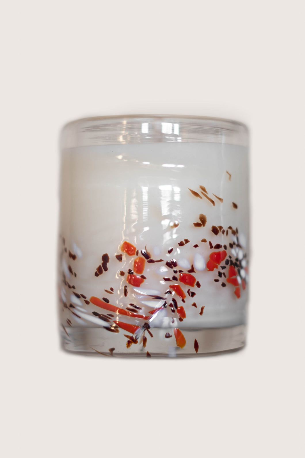 Blown Glass Tumbler- Holiday Spice