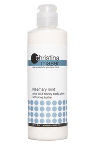 Rosemary Mint Olive Oil & Honey Lotion by Christina Maser Co.