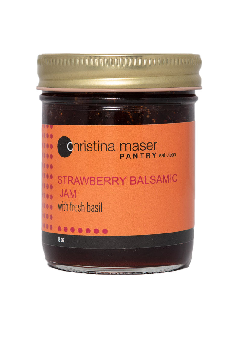 Strawberry Balsamic Jam Glaze