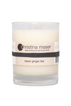 Load image into Gallery viewer, Christina Maser Co. Black Ginger Tea 10 oz. glass tumbler
