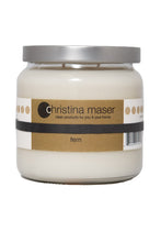 Load image into Gallery viewer, Christina Maser Co. Fern Soy Wax Candle 16 oz. glass jar.
